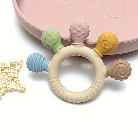 Anneau de dentition bebe coco style