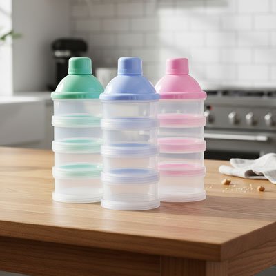 boite doseuse lait pratidose couleurs