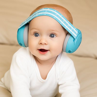 Casque anti bruit bb-blue-coco