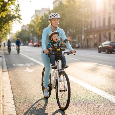 Porte bebe velo maman coco