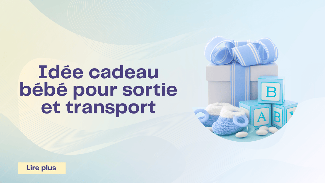 Idée cadeau bébé pour sortie et transport - Planet des bebe