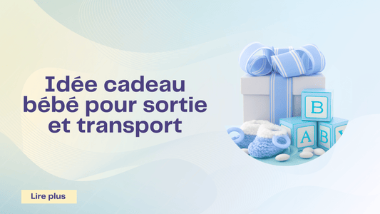 Idée cadeau bébé pour sortie et transport - Planet des bebe