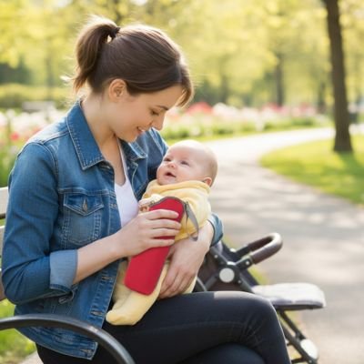 Première sortie avec un nouveau-né après l’accouchement : conseils essentiels