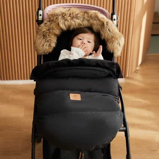bebe chanceliere noir poussette cozywinter