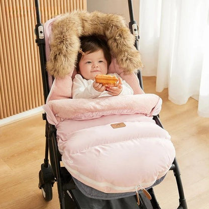 bebe chanceliere rose poussette cozywinter