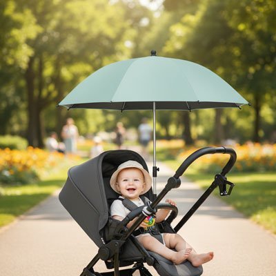 bebe ombrelle pour poussette protection universelle