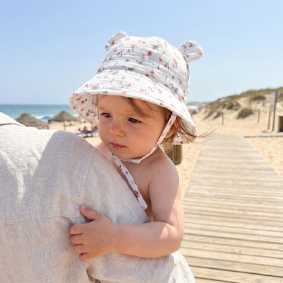 Bob bebe plage papa