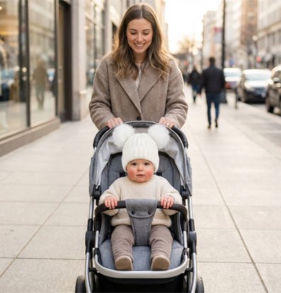 bonnet bebe blanc maman
