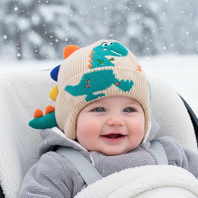 bonnet bebe neige