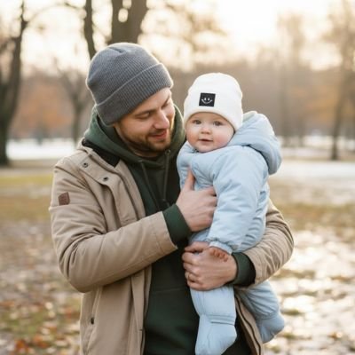 bonnet bebe papa parc