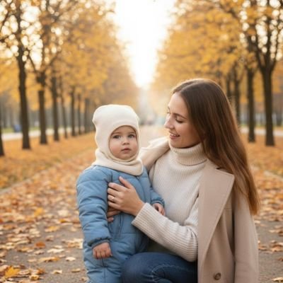 cagoule bebe maman jardin