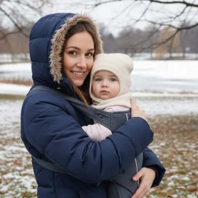 cagoule beige bebe maman
