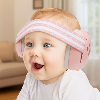 Casque anti bruit bébé maison