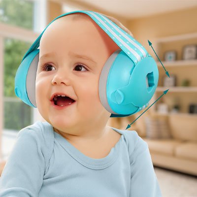 Casque anti bruit blue