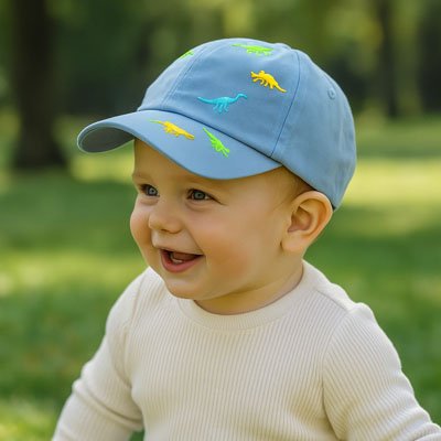casquette bebe bleu