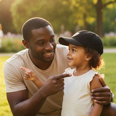 casquette pour bebe papa parc