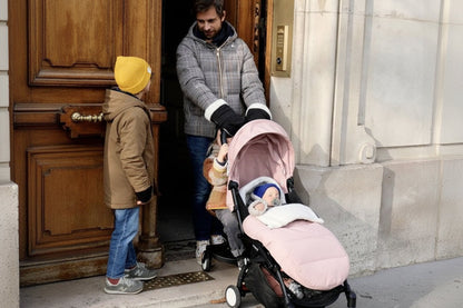 chanceliere poussette papa bebe enfant