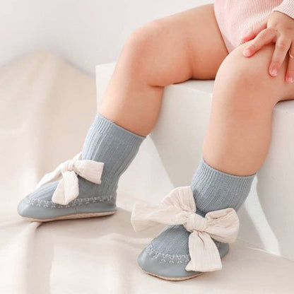 Chaussette bebe bleu