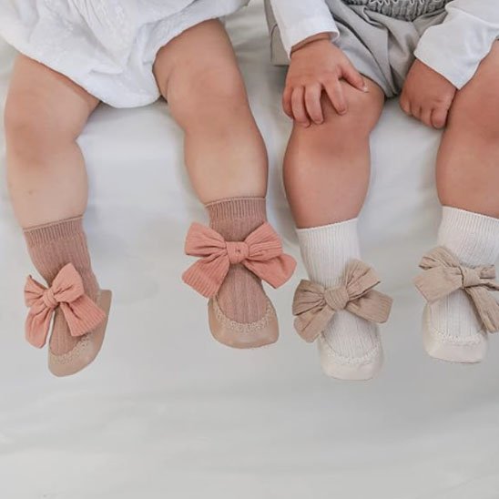 Chaussette bebe deux style