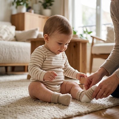 Chaussette pour bebe ma