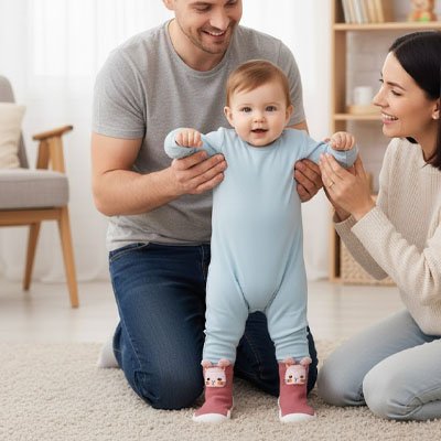 chaussure bebe papa maman