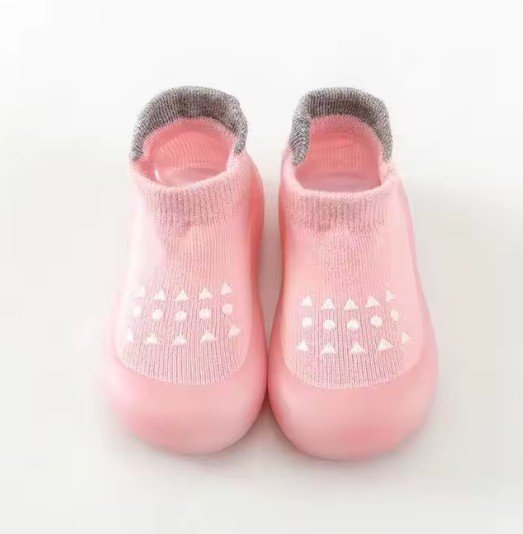 chaussure bebe rose