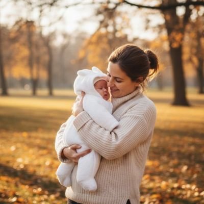 combinaison blanc bebe maman