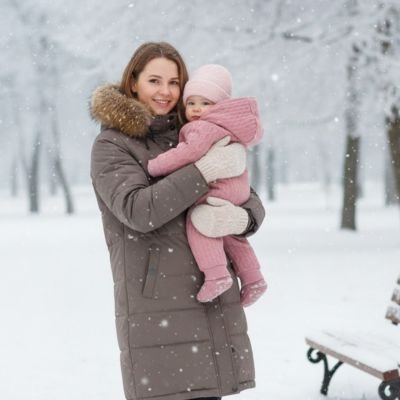 combinaison rose bebe maman