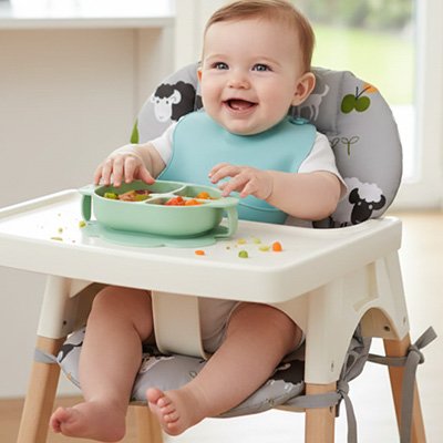 coussin chaise haute bebe