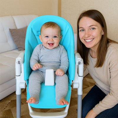 coussin chaise haute maman