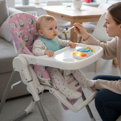 coussin pour chaise haute maman