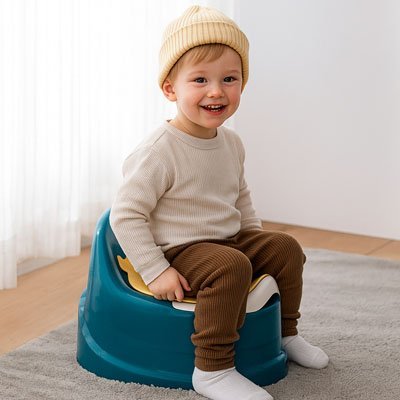 enfant bonnet pot bebe ergonomique