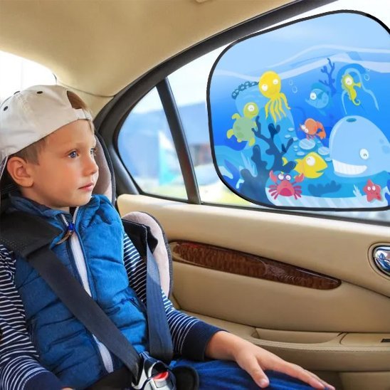 enfant pare soleil voiture bebe protection voyage