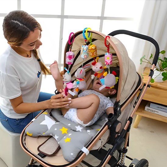hochet bebe poussette
