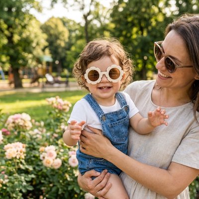 Lunette de soleil bebe maman