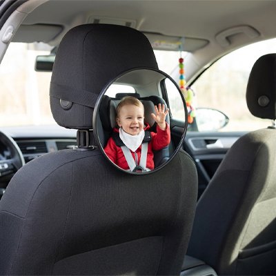 miroir voiture pour bebe ronde