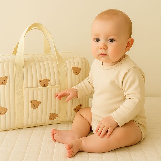 nourrissant sac a langer bebe multifonctionnel elegant