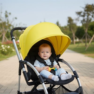 parc bebe pare soleil pour poussette protectiv