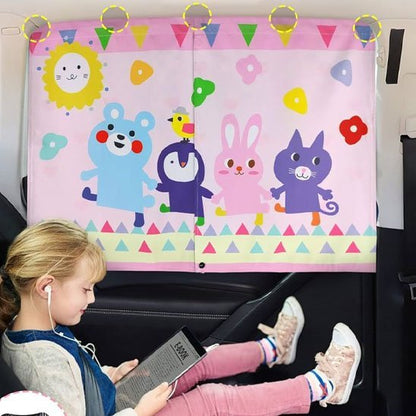 pare soleil voiture bebe uvshield fille