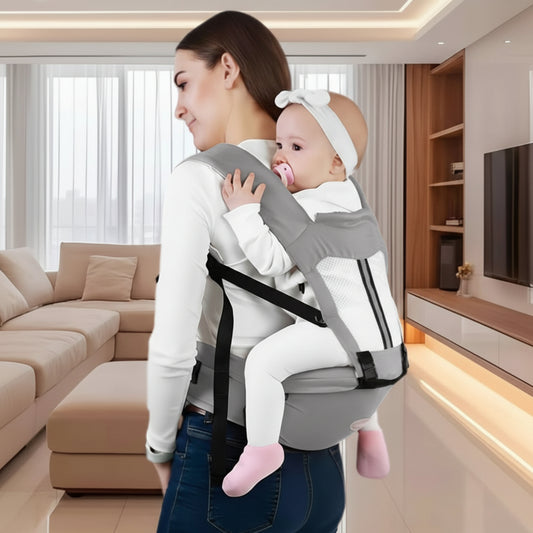 porte bebe ergonomique confort liberte gris