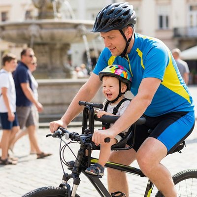 Porte bebe velo noir