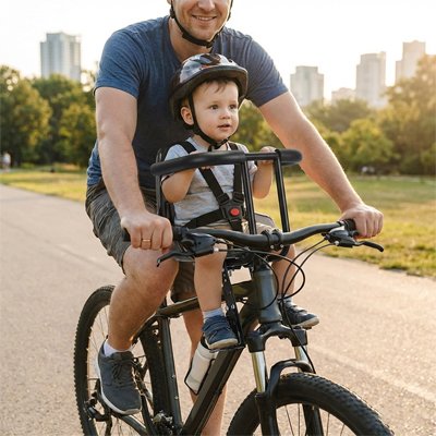 Porte bebe velo parc coco
