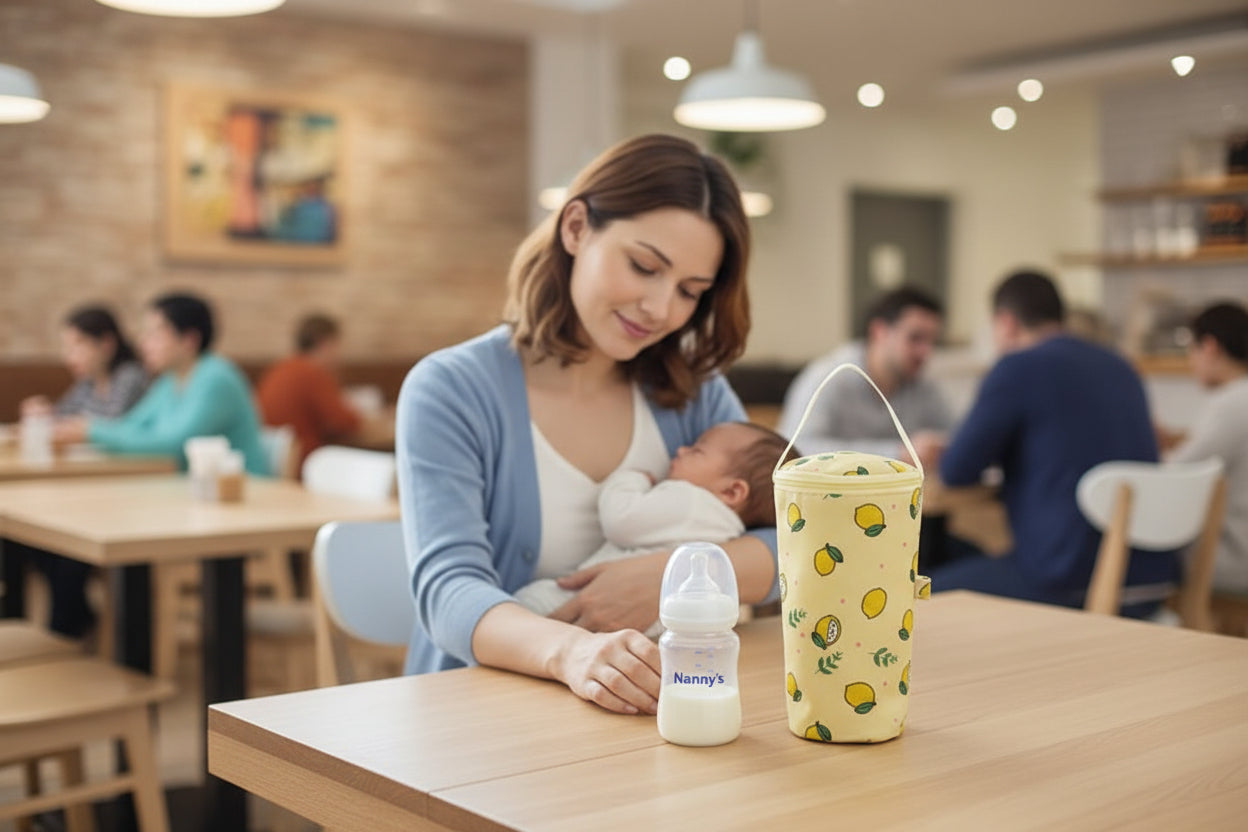 porte biberon confort nomade citronnee