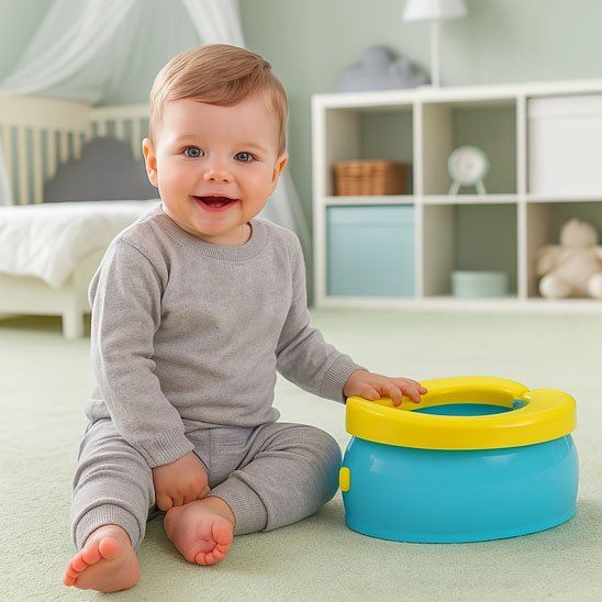 Pot bebe​ blue