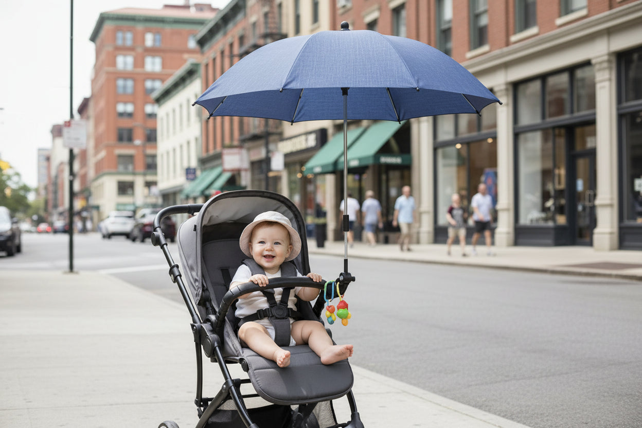 rue bebe ombrelle pour poussette protection universelle