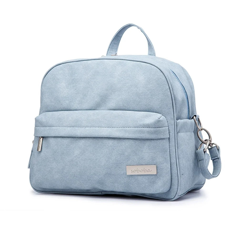 sac a langer bleu