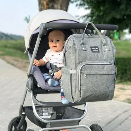 Sac a langer gris a