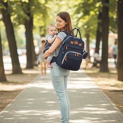 sac a langer bebe maman parc