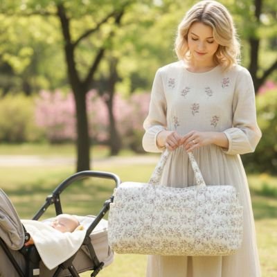sac a langer poussette bebe maman