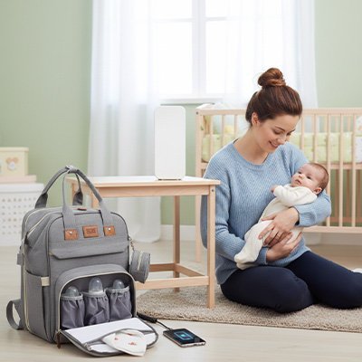 SAC A lLANGER MULTIFONCTIONNEL| ELEGANT & PRATIQUE - Planet des bebe